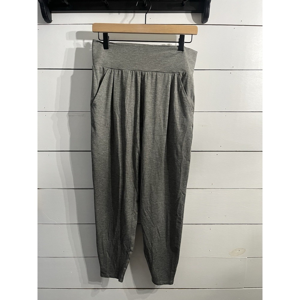 Vuori Lux At Ease Harem Jogger Pants Women's Tapered Heather Gray Activewear M